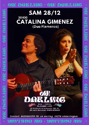 Duo Flamenco avec Catalina Gimenez accompagnée de Gonzalo Almaraz à la guitare