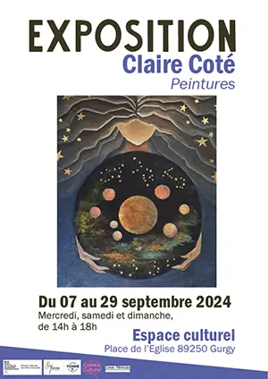 Exposition de Claire Coté (Peintures)