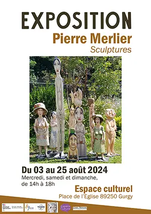 Vernissage de l'exposition de Pierre Merlier (Peinture et sculpture)