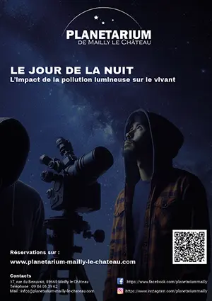 Séance de planétarium : Le jour de la nuit (L'impact de la pollution lumineuse sur le vivant)