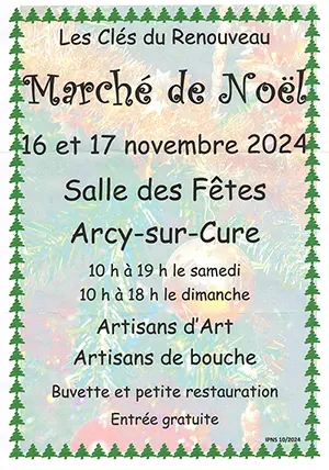 Marché de Noël avec la présence d'Artisans d'Art et de bouche (sur 2 jours) 