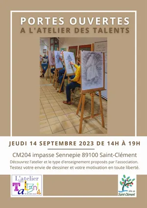 Portes Ouvertes à L'Atelier des Talents de Saint-Clément