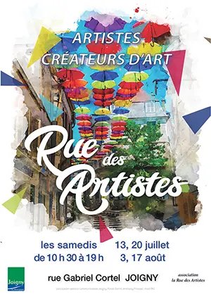 Rue des Artistes (artistes et crateurs d'art)
