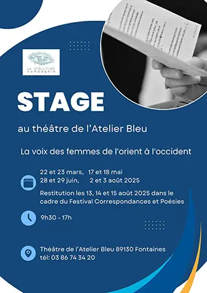 Stage de théâtre : La voix des femmes de l’orient à l’occident