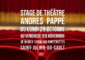 Stage de thtre avec Andres Papp