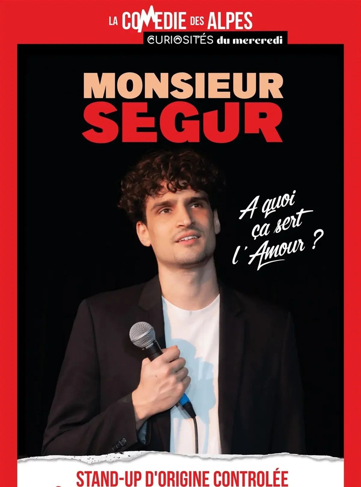 Mr Segur et Thomas de Fouchécour / Co-Plateau – Auxerre (Théâtre La scène des quais) (affiche de l’événement)