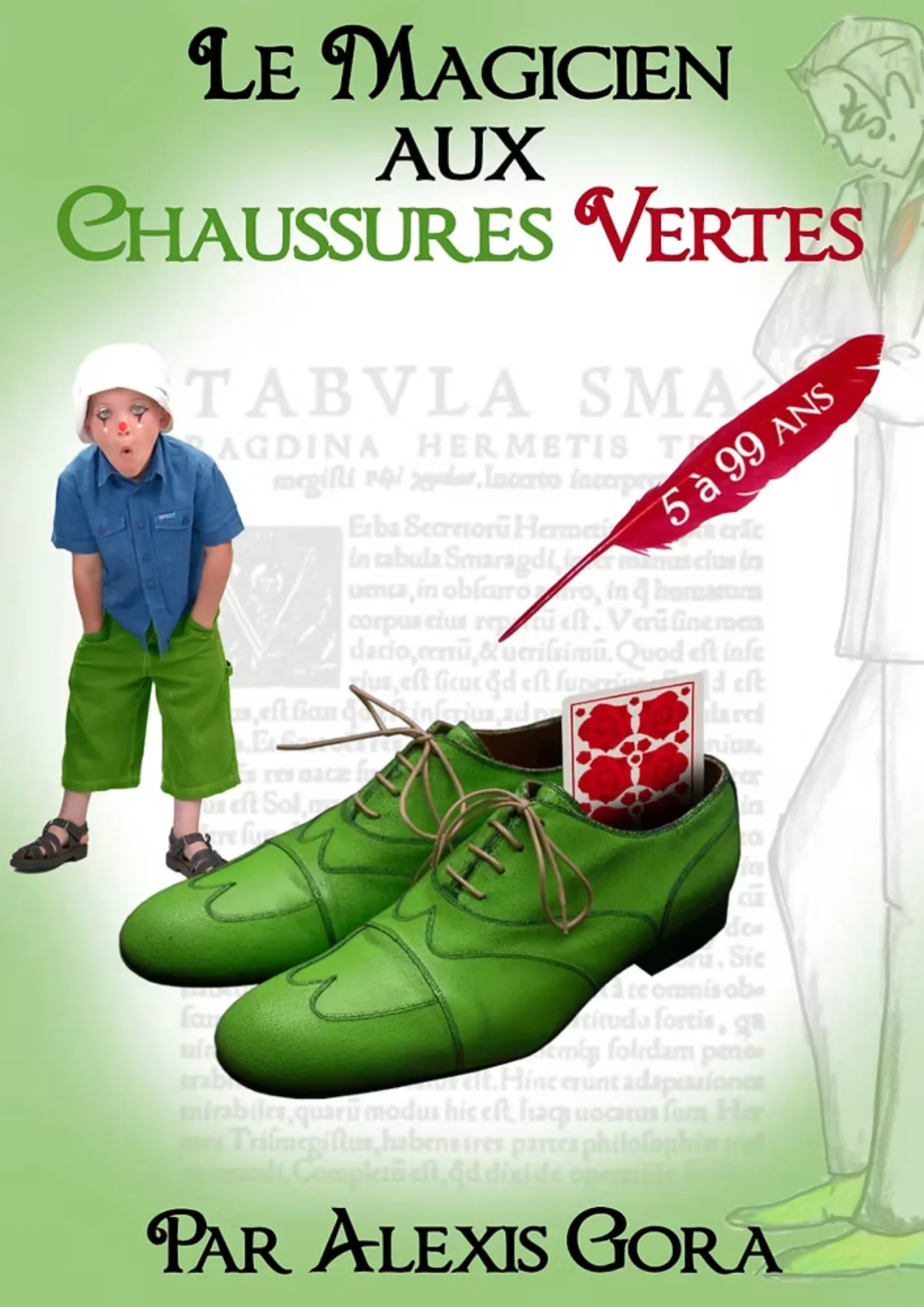 Le magicien aux chaussures vertes / Cie La Loge / Dès 3ans – Auxerre (péniche théâtre La scène des quais) (affiche de l’événement)