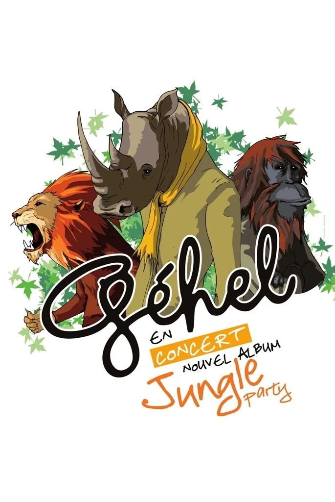GEHEL- JUNGLE PARTY / CONCERT JAZZY – Auxerre (péniche théâtre la scène des quais) (affiche de l’événement)