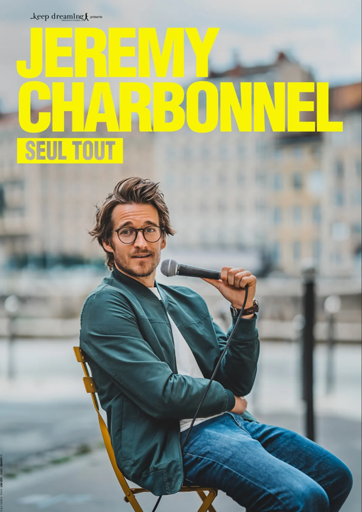 Jeremy Charnonnel – Auxerre (Péniche théâtre La scène des quais) (affiche de l’événement)