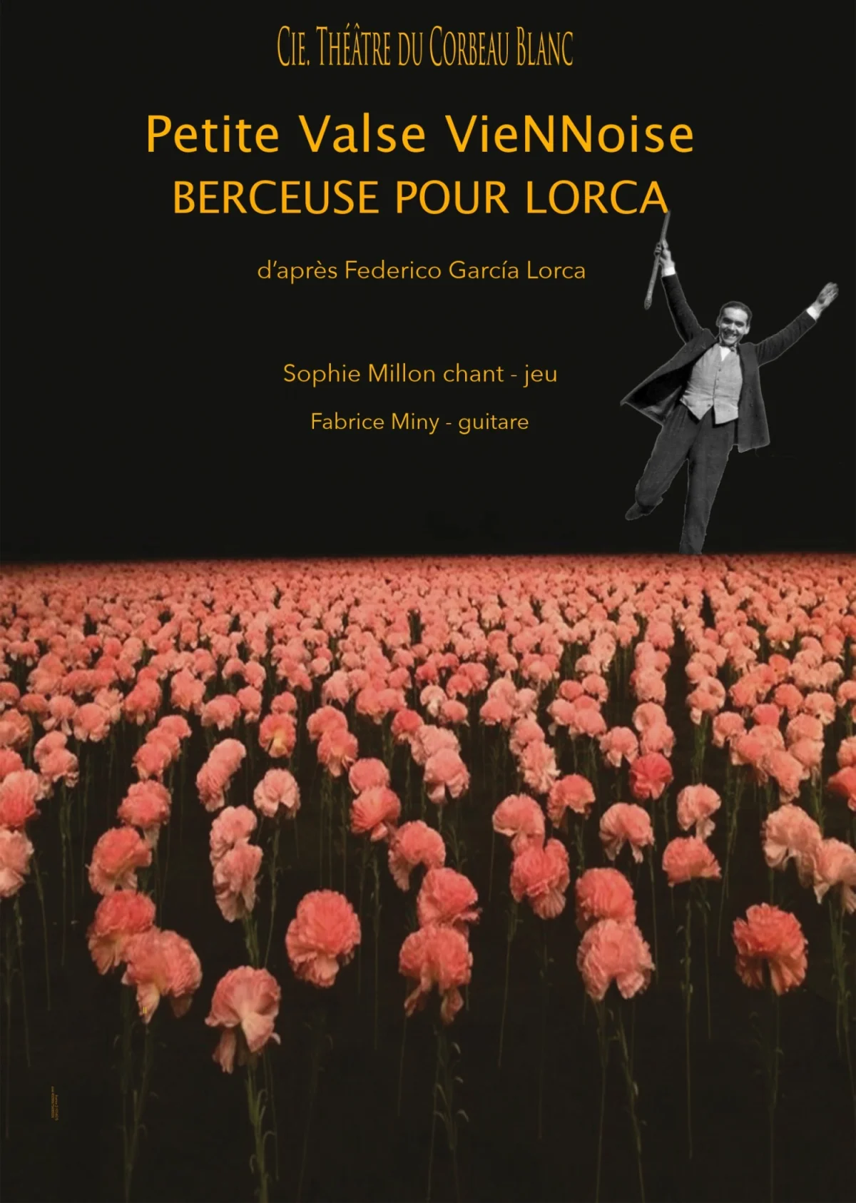 Petite valse viennoise - Berceuse pour Lorca – Fontaines (Théâtre de l'Atelier Bleu) (affiche de l’événement)