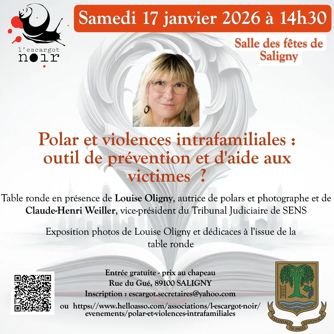 Polar et violences intrafamiliales : outil de prévention et d'aide aux victimes ? – Saligny (Salle des fêtes) (affiche de l’événement)