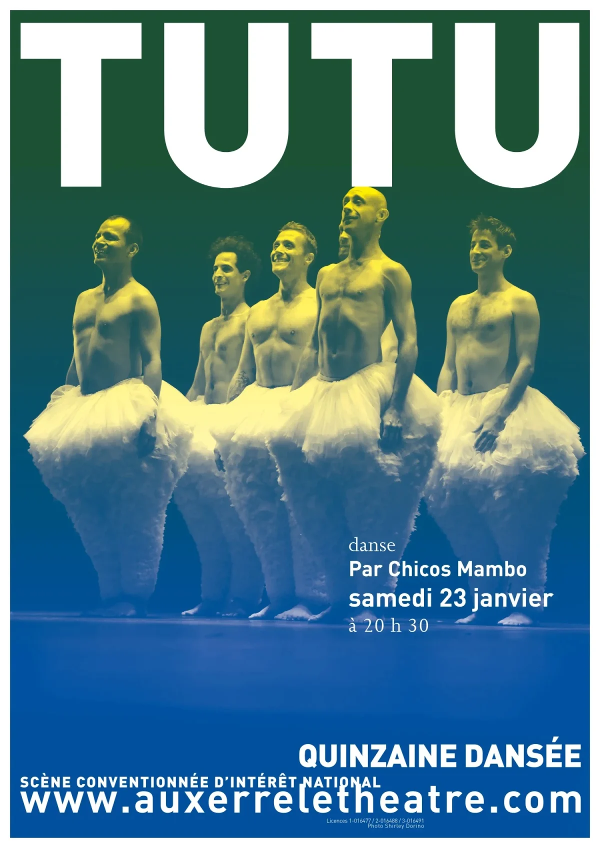 Tutu – Auxerre (Théâtre d'Auxerre) (affiche de l’événement)