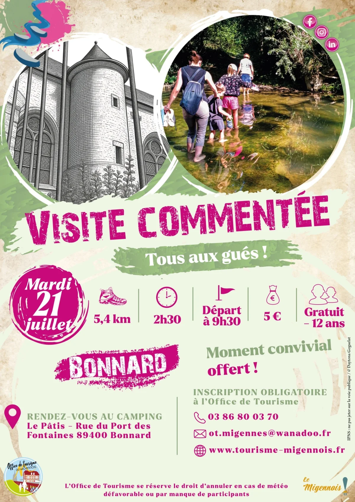 Visite commentée - Tous aux gués ! – Bonnard (Bonnard) (affiche de l’événement)