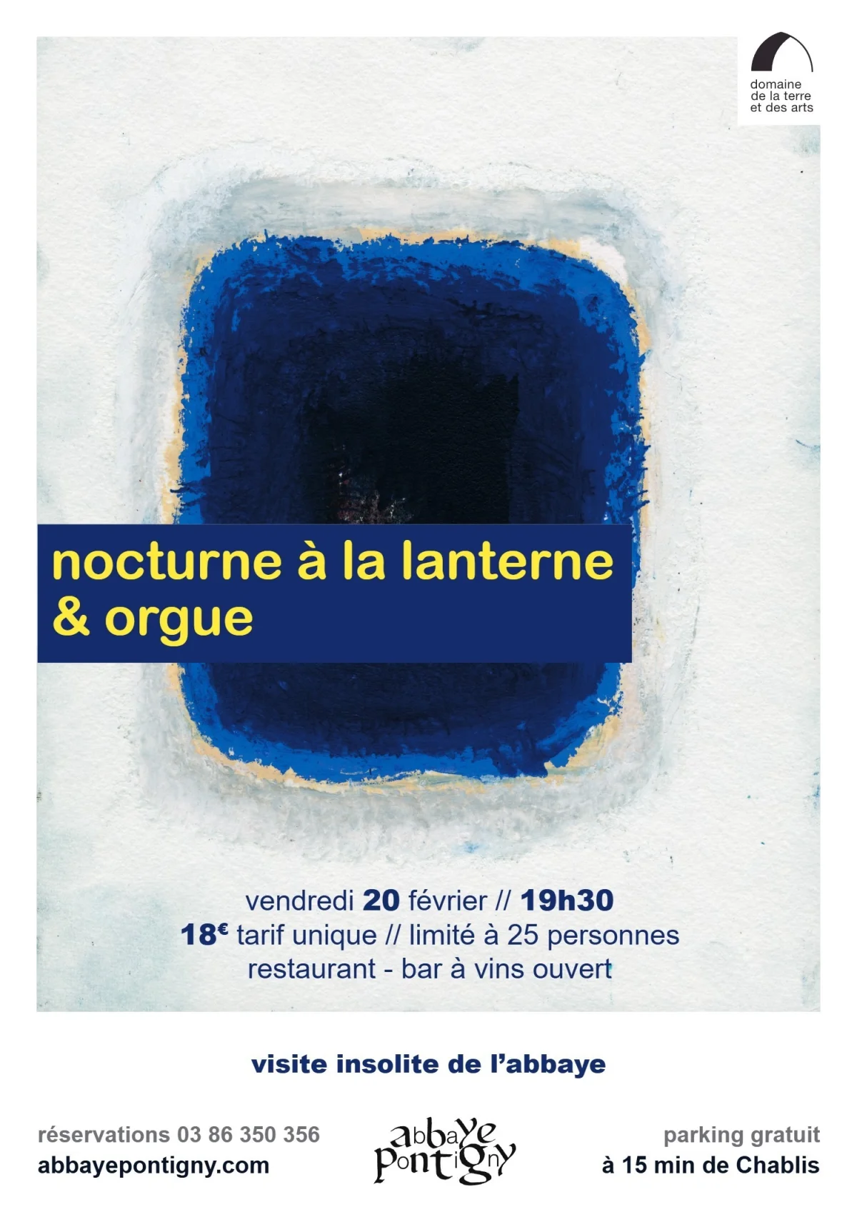 Visite nocture à l'Abbaye – Pontigny (Abbaye de Pontigny) (affiche de l’événement)